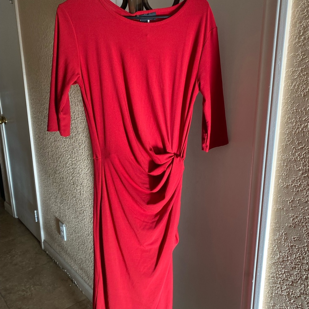 Red dress